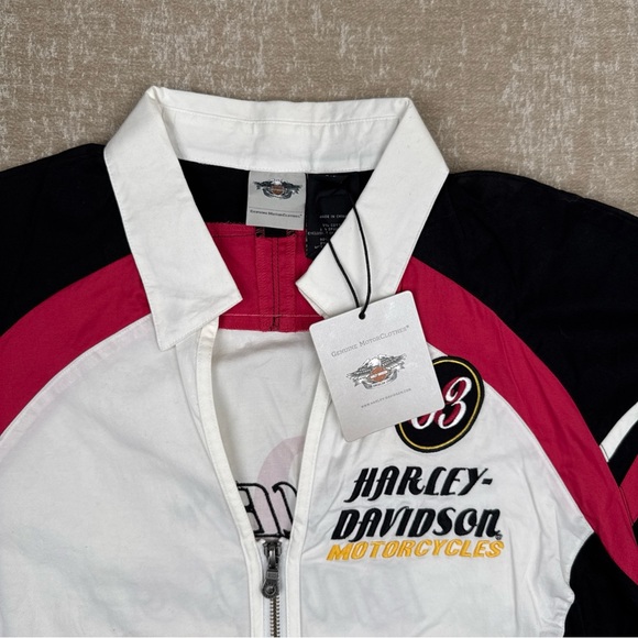 Harley-Davidson Women's Zip-Up Shirt - Picture 2 of 13